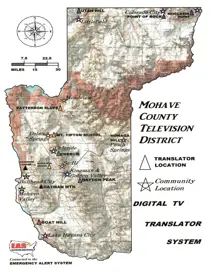 Map of Mohave County