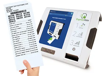 Expressvote machine