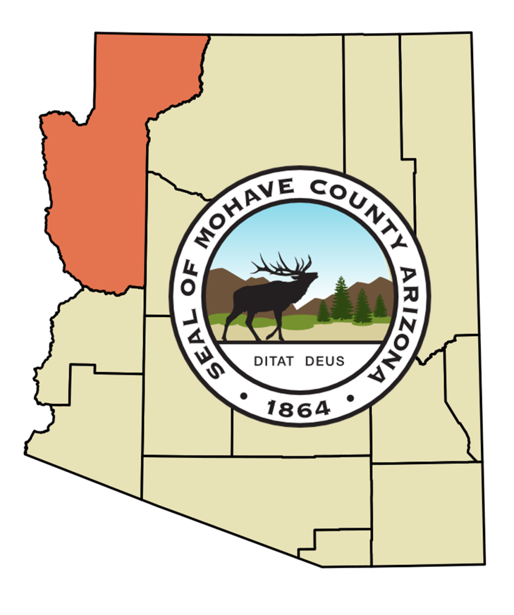 Mohave count map and logo